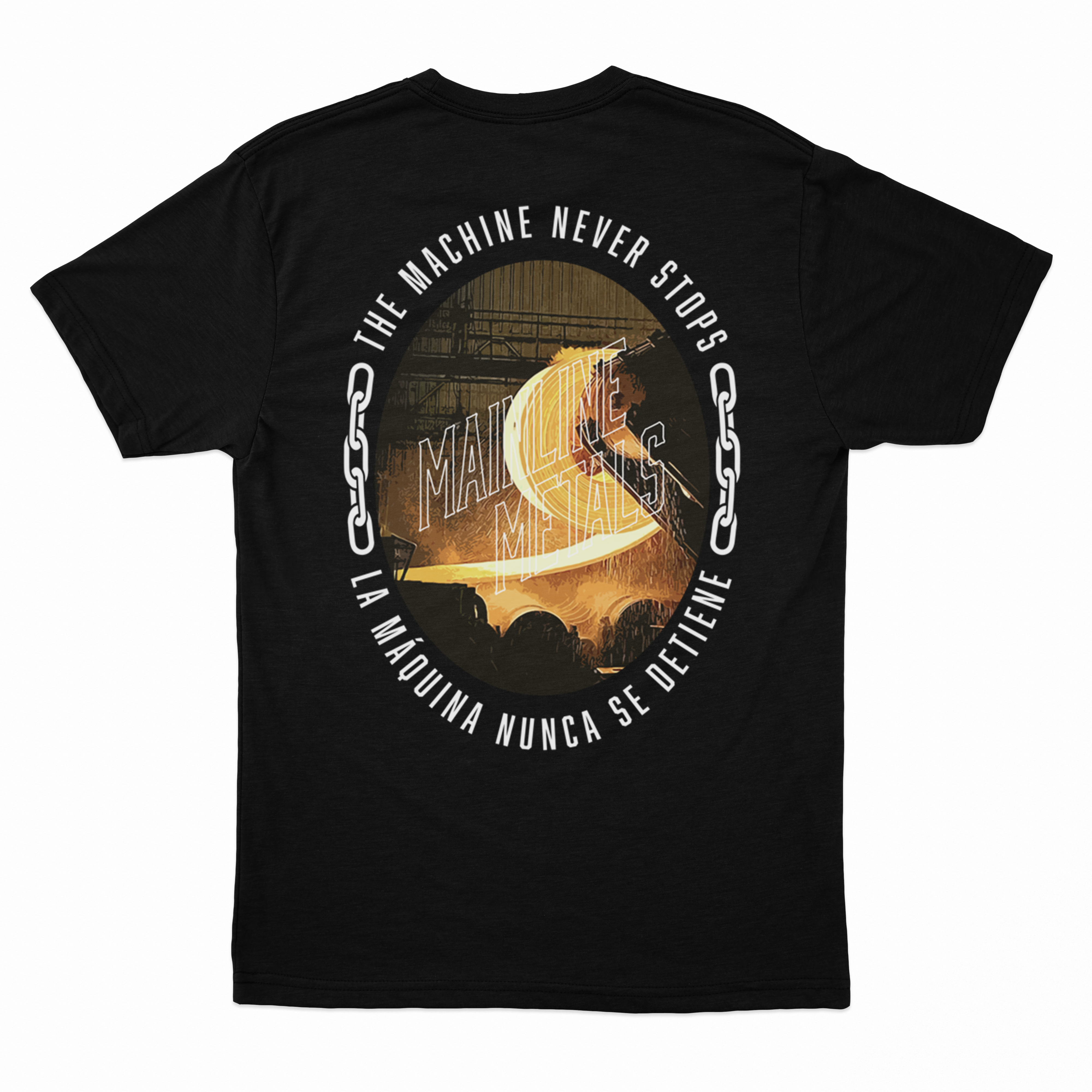 The Machine Never Stops Tee