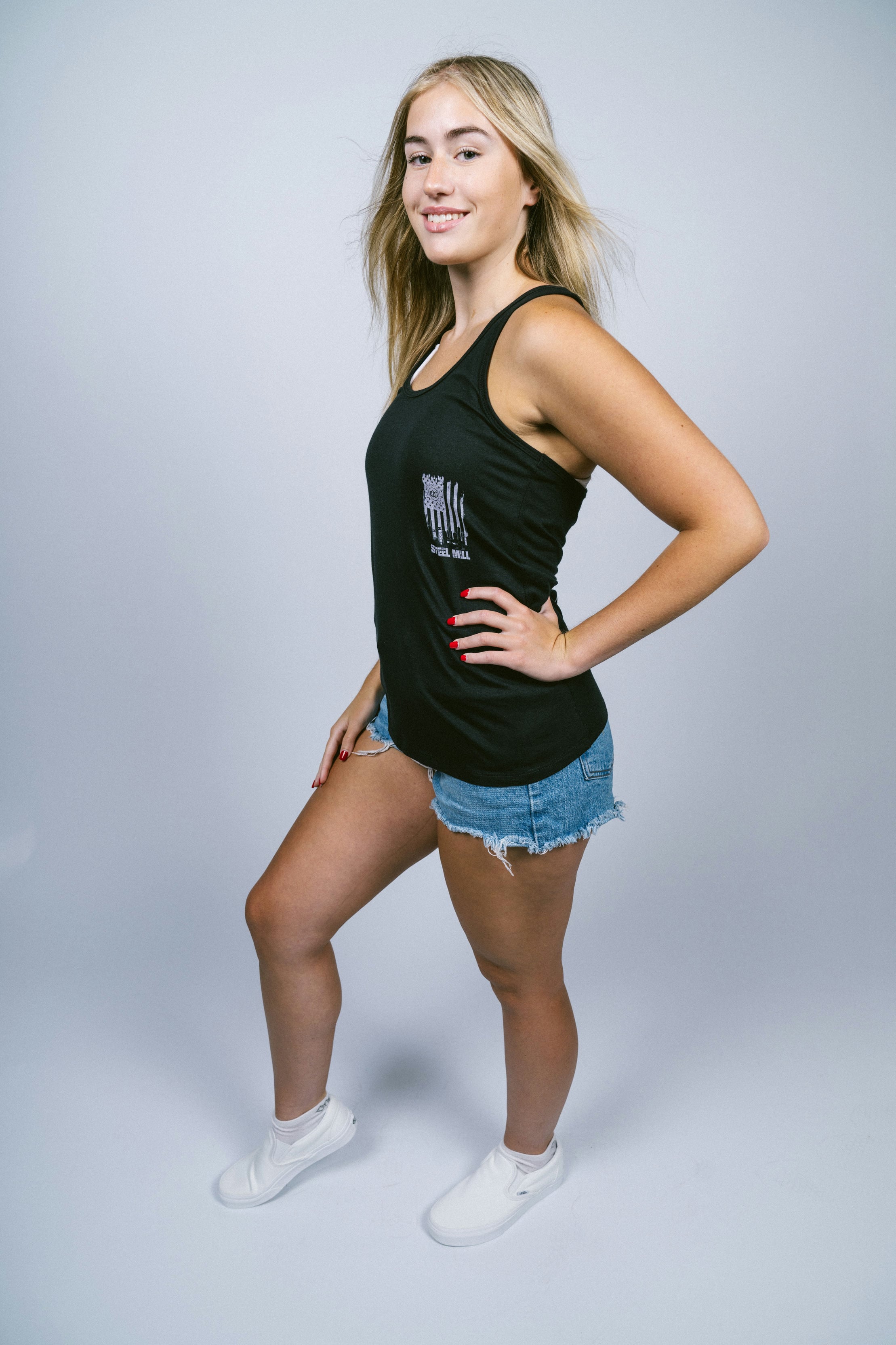 Mainline Metals Women's Tank Top Black