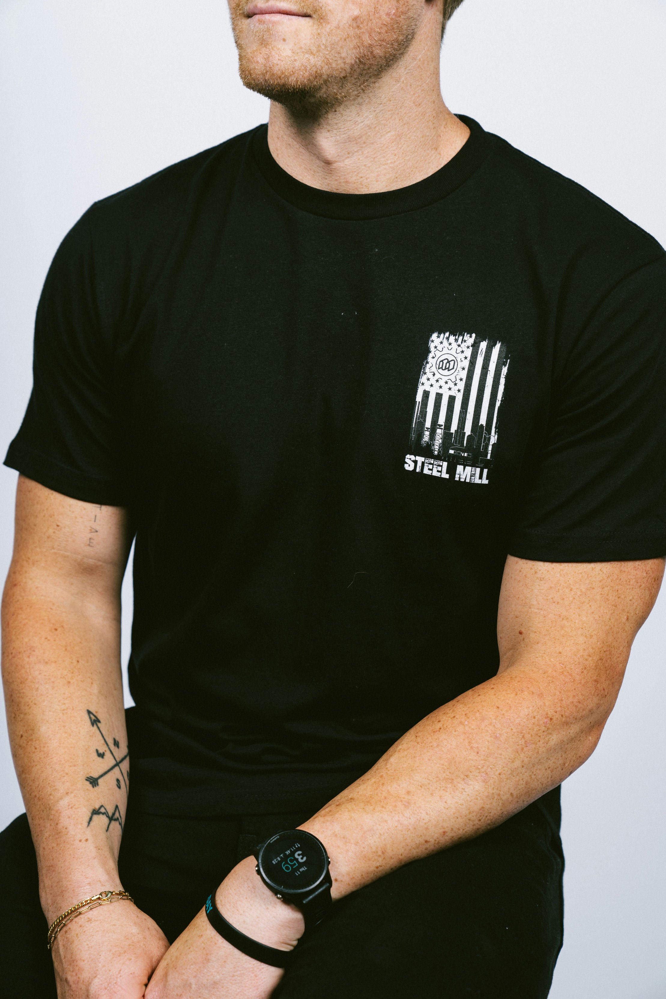 Steel Mill T-Shirt Black