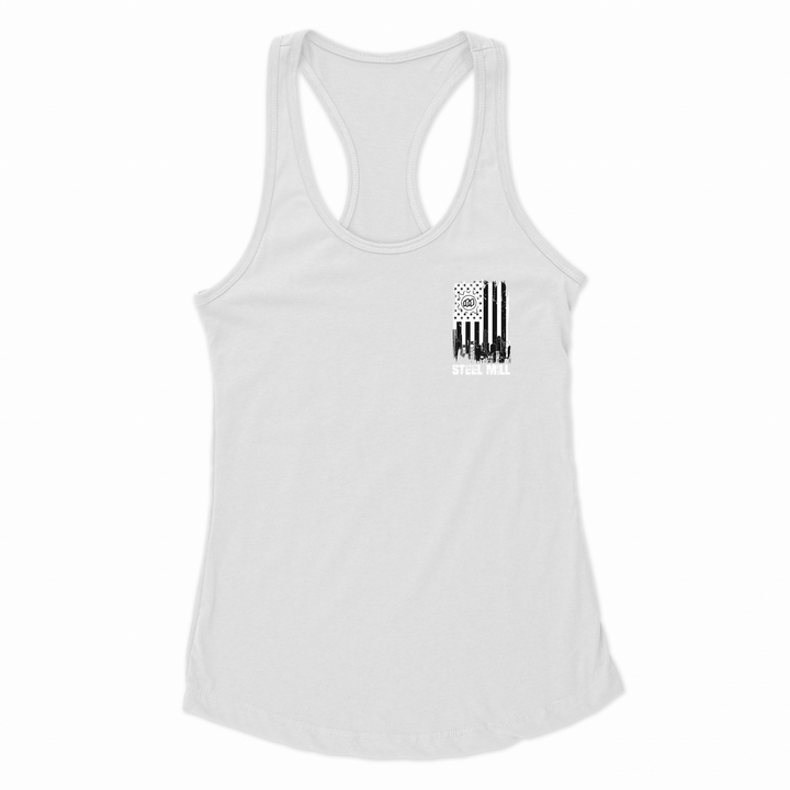 Mainline Metals Women's Tank Top White