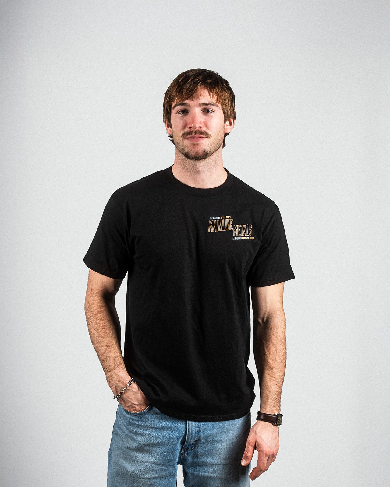 The Machine Never Stops Tee