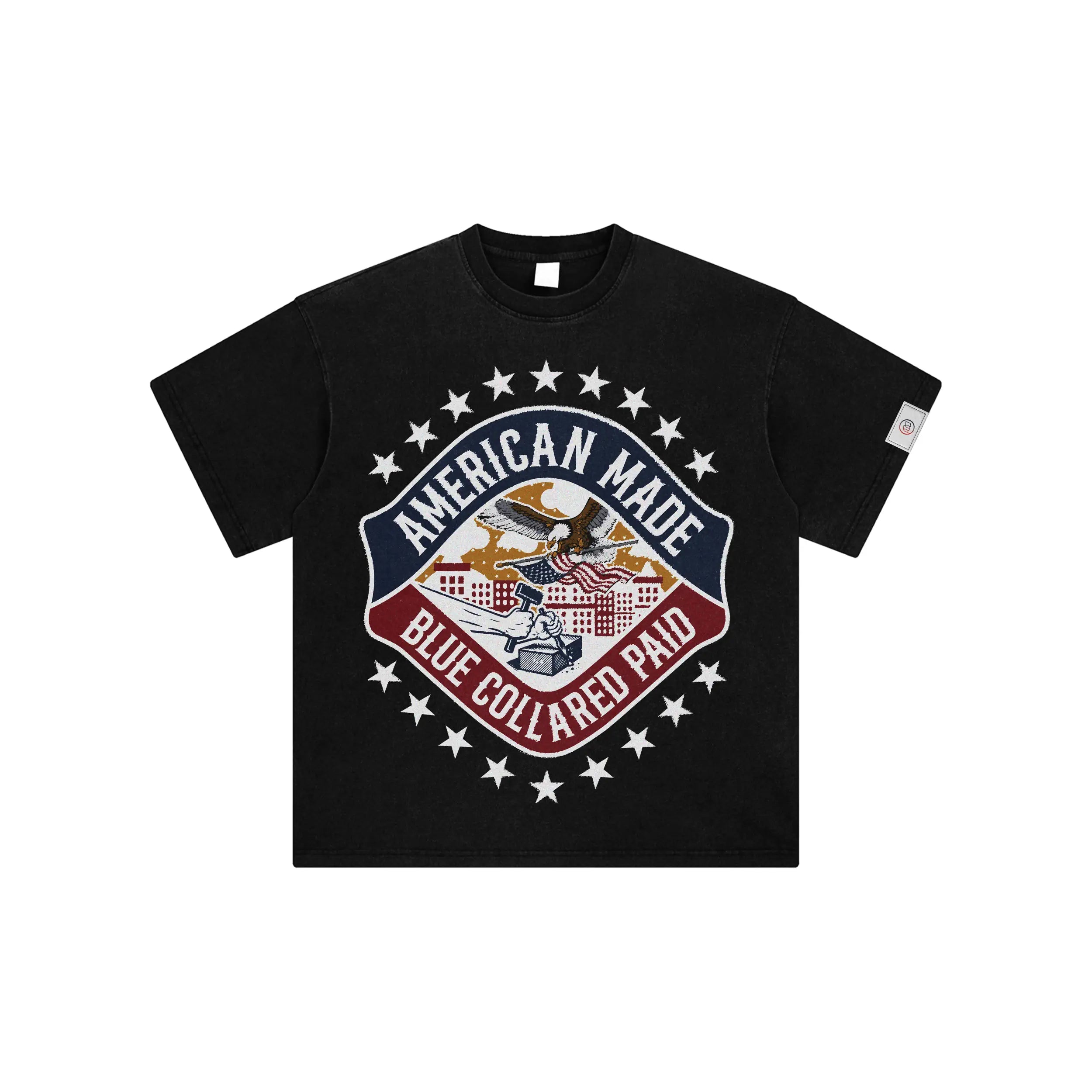 American Made Tee Black