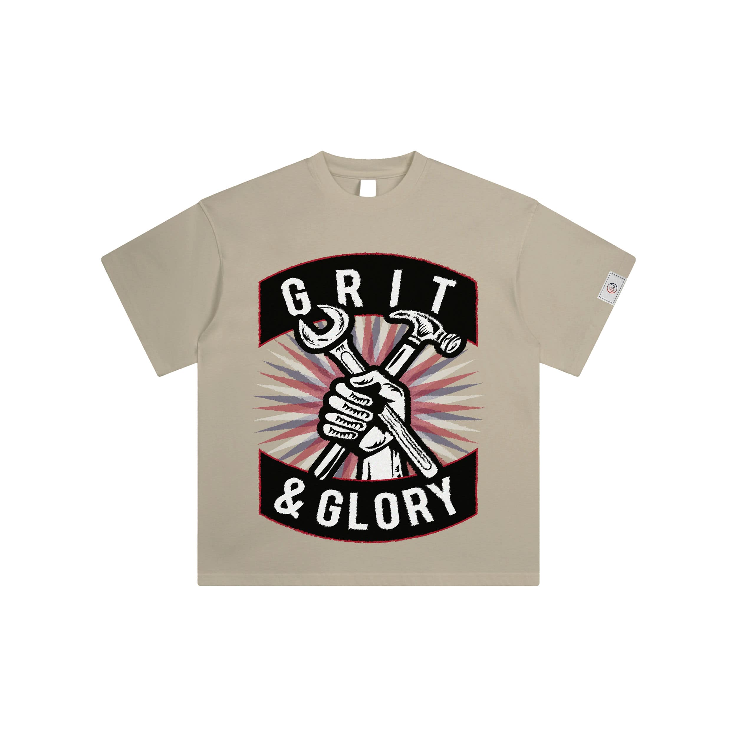 Grit And Glory Tee Cream