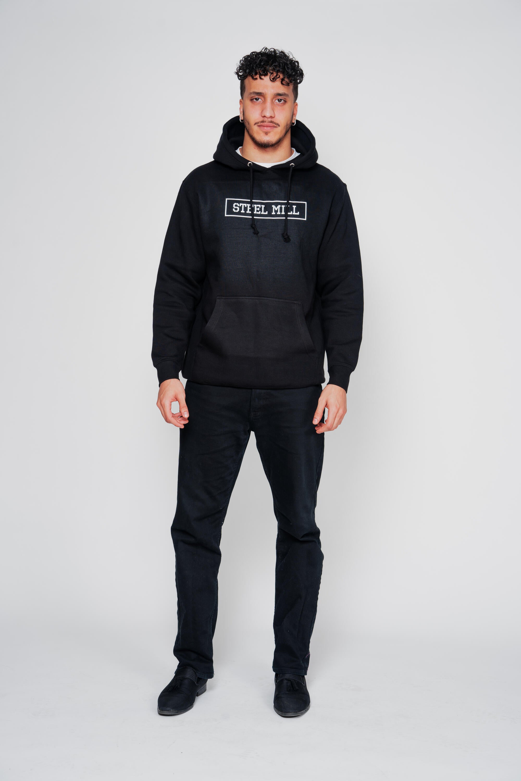 Steel Mill Hoodie Black