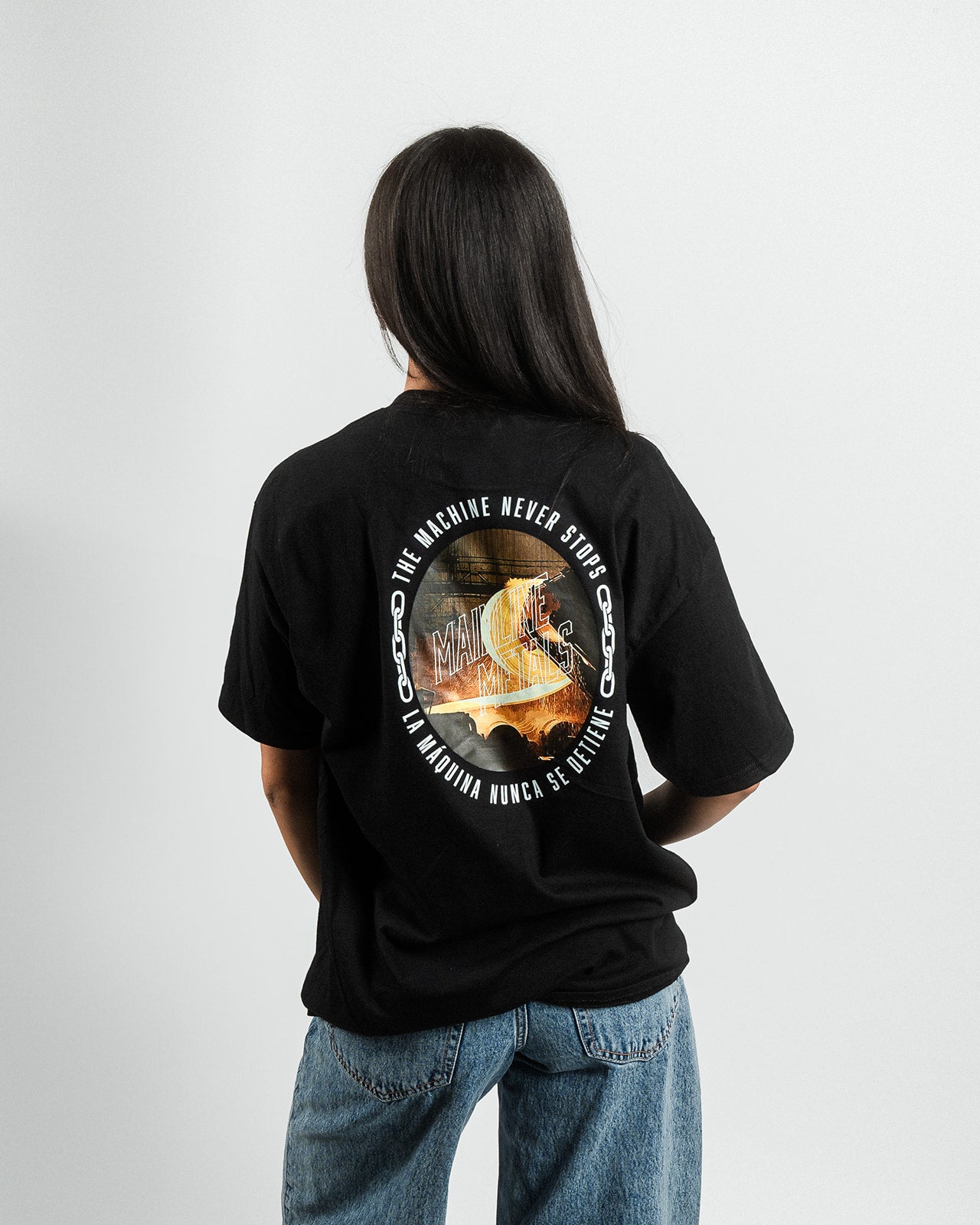 The Machine Never Stops Tee