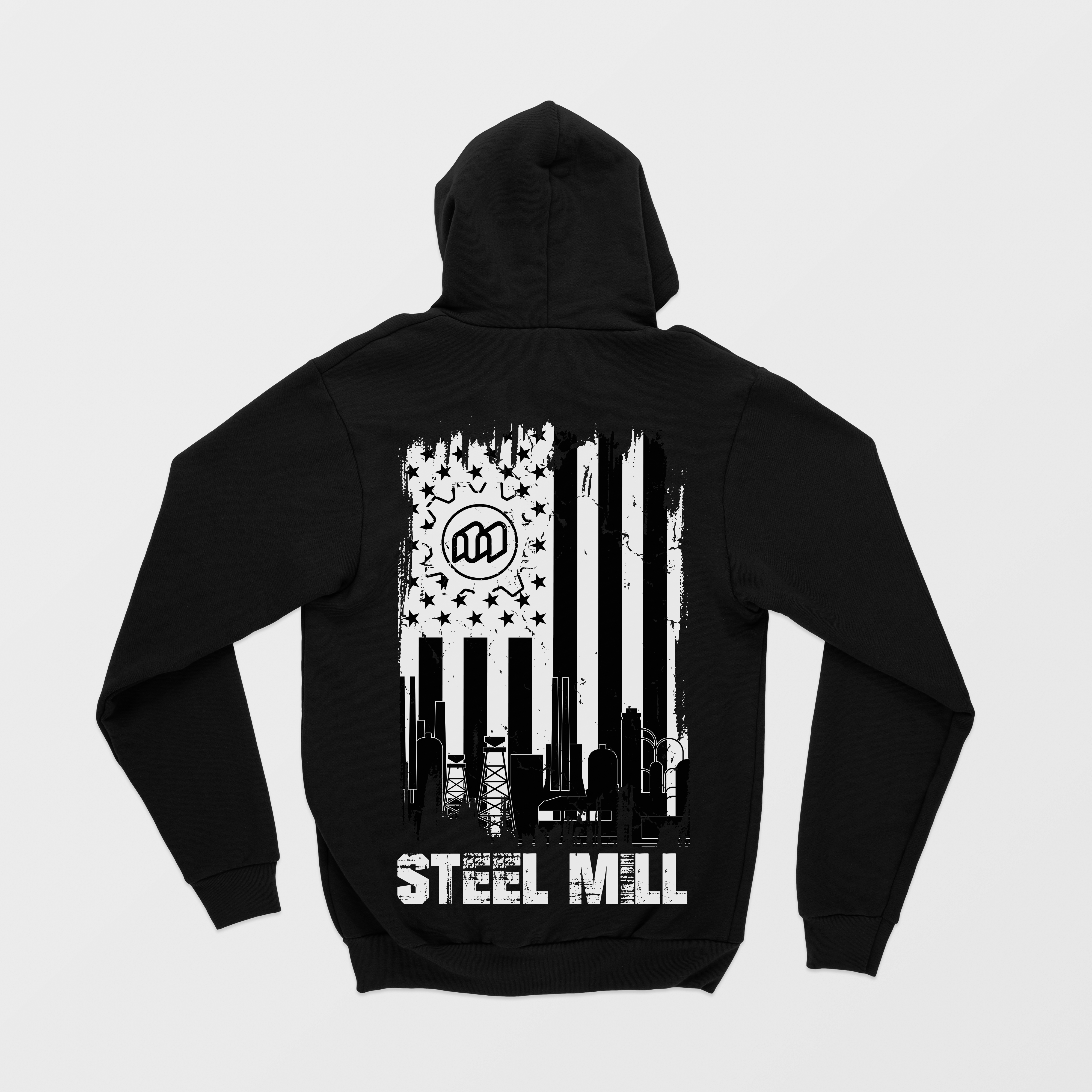 Steel Mill Hoodie Black