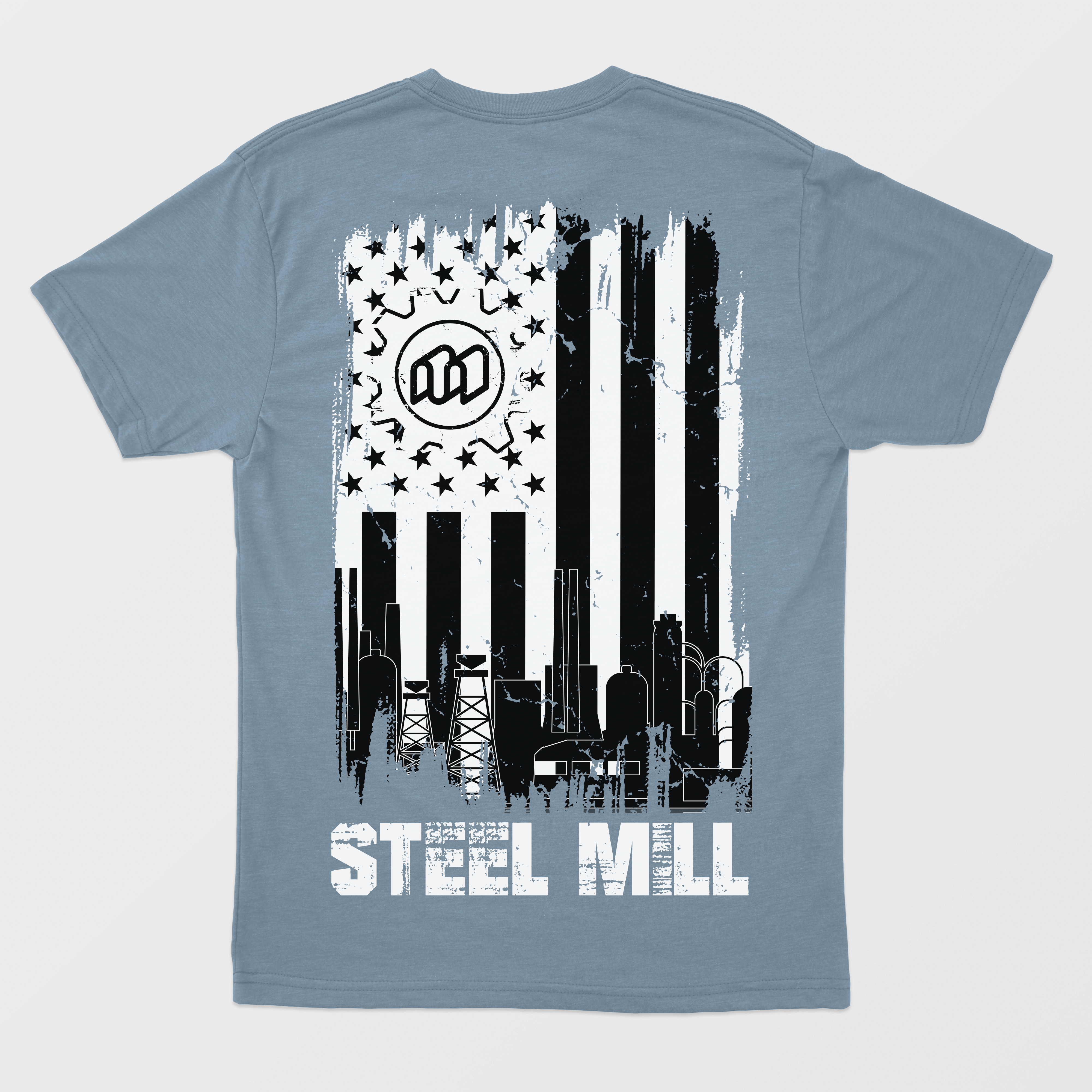 Steel Mill T-Shirt Stone Blue