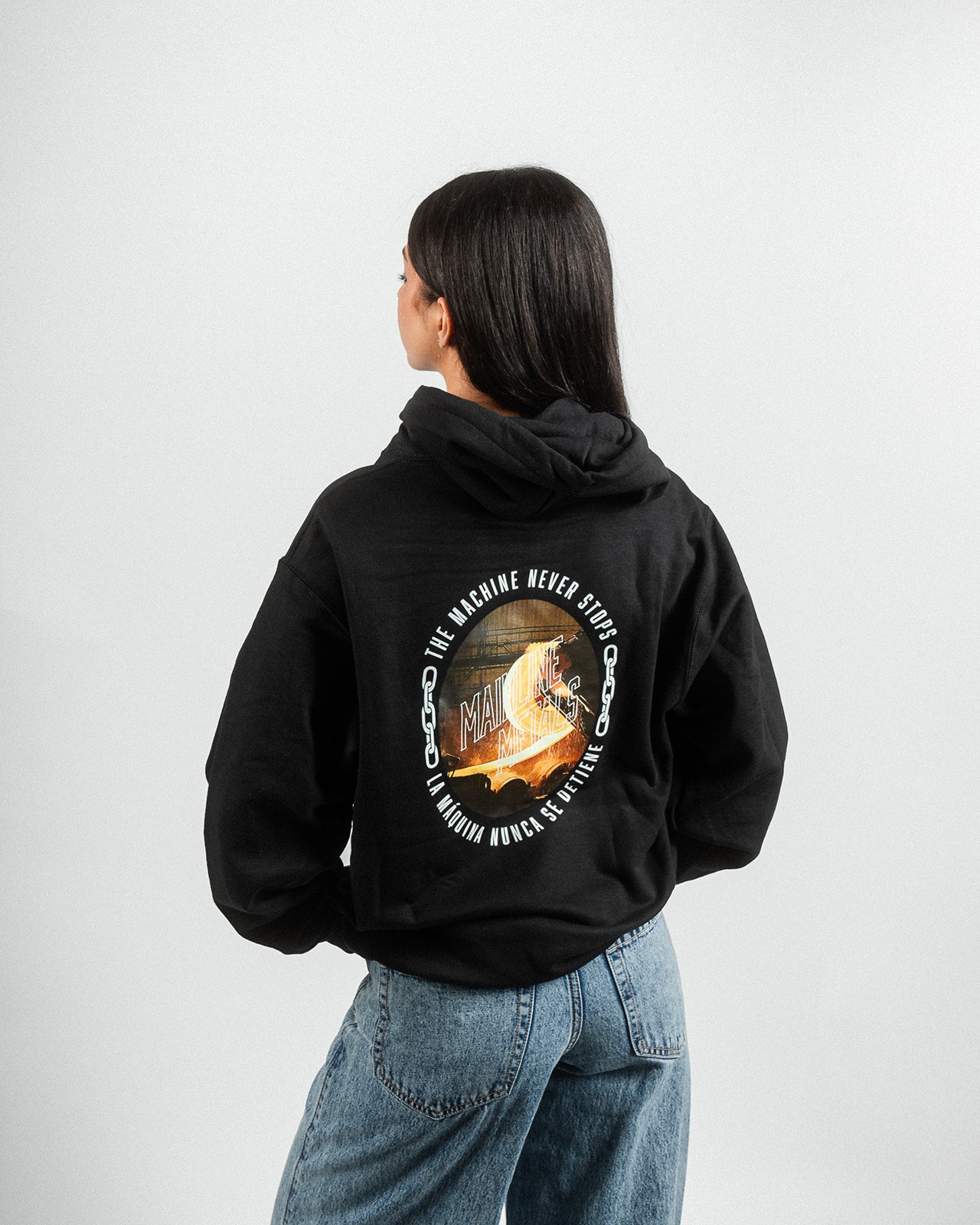 The Machine Never Stops Hoodie