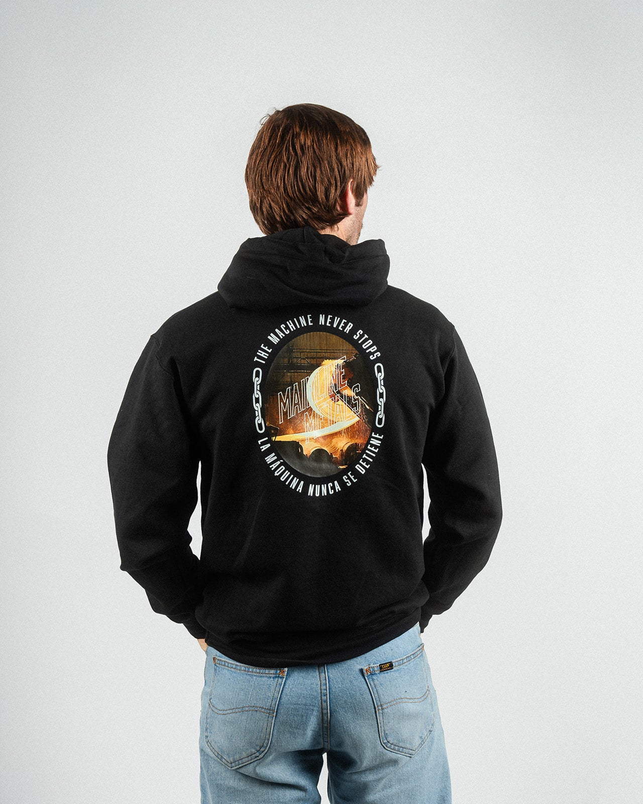 The Machine Never Stops Hoodie